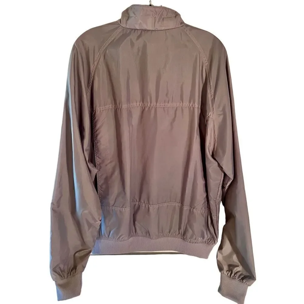 Vintage Antigua Nylon Indian Creek Gray Golf Jacket Size Large
